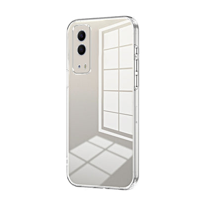 Transparent Plating Fine Hole Phone Case, Series 17