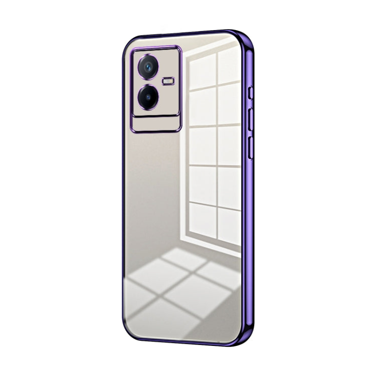 Transparent Plating Fine Hole Phone Case, Series 7