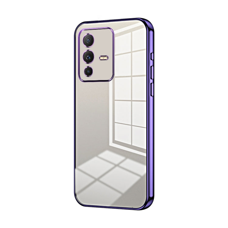 Transparent Plating Fine Hole Phone Case, Series 22