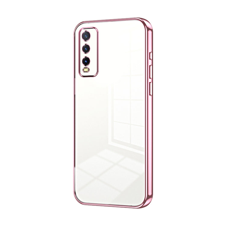 Transparent Plating Fine Hole Phone Case, Series 7