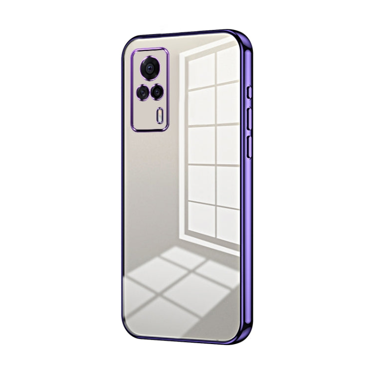 Transparent Plating Fine Hole Phone Case, Series 20