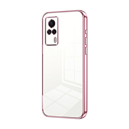 Transparent Plating Fine Hole Phone Case, Series 20