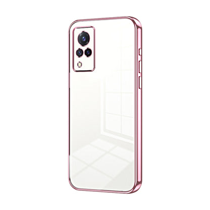 Transparent Plating Fine Hole Phone Case
