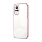 Transparent Plating Fine Hole Phone Case