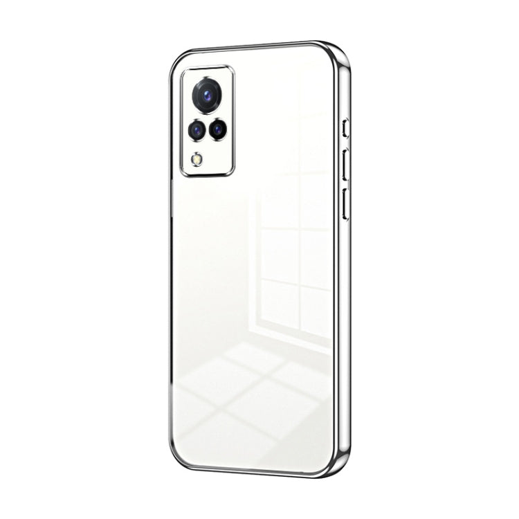 Transparent Plating Fine Hole Phone Case