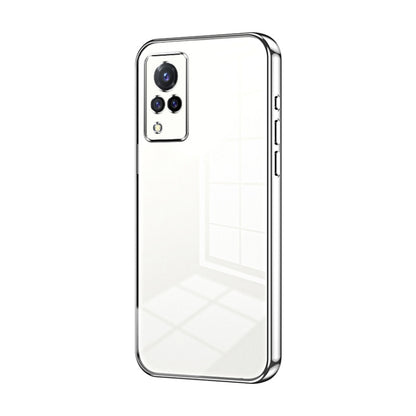 Transparent Plating Fine Hole Phone Case