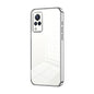 Transparent Plating Fine Hole Phone Case
