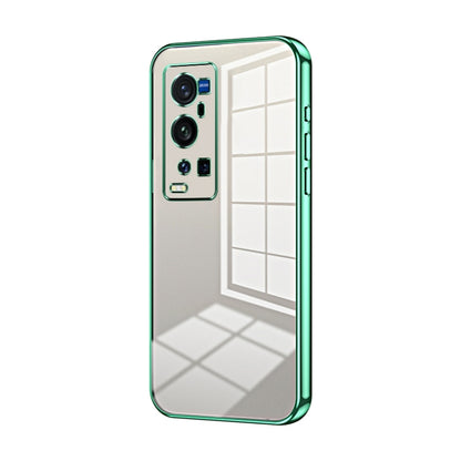 Transparent Plating Fine Hole Phone Case