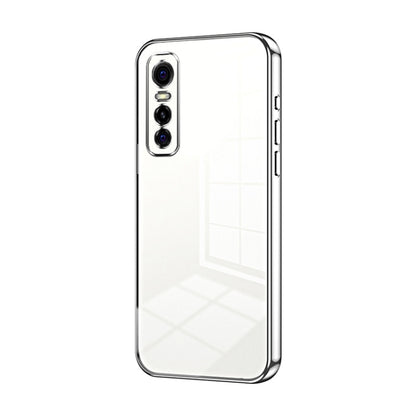 Transparent Plating Fine Hole Phone Case, Series 12