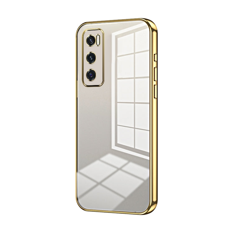 Transparent Plating Fine Hole Phone Case, Series 15