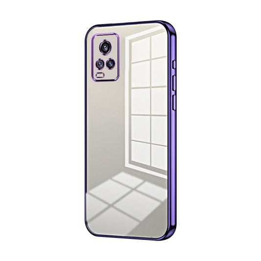 Transparent Plating Fine Hole Phone Case, Series 19