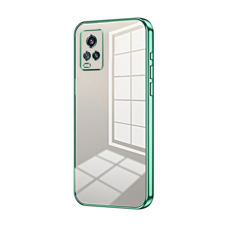 Transparent Plating Fine Hole Phone Case