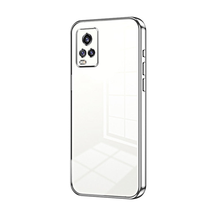 Transparent Plating Fine Hole Phone Case
