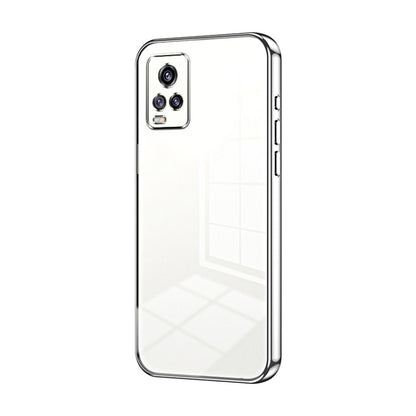 Transparent Plating Fine Hole Phone Case