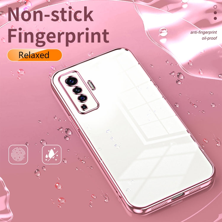 Transparent Plating Fine Hole Phone Case, Series 8