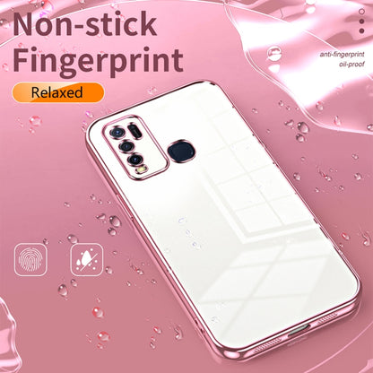 Transparent Plating Fine Hole Phone Case