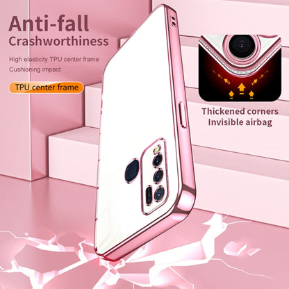 Transparent Plating Fine Hole Phone Case