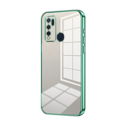 Transparent Plating Fine Hole Phone Case, Series 8