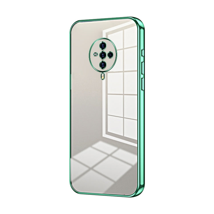 Transparent Plating Fine Hole Phone Case