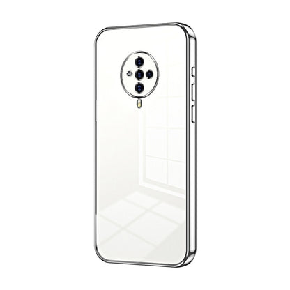 Transparent Plating Fine Hole Phone Case
