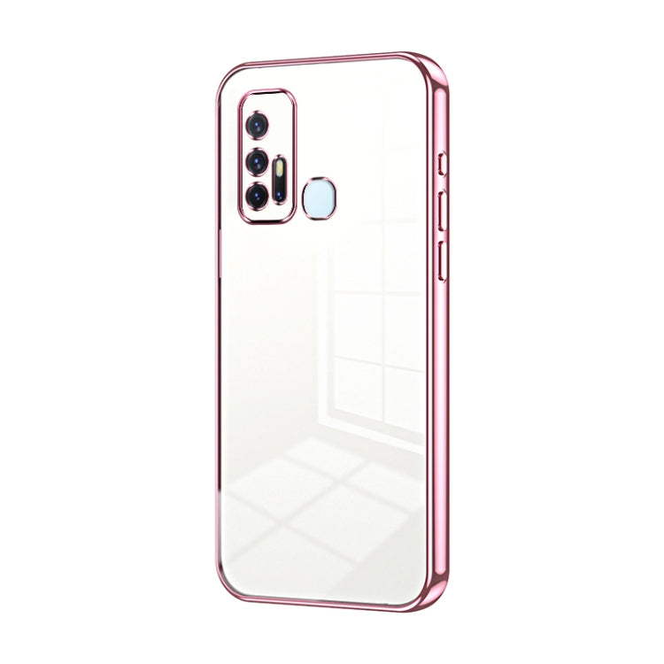 Transparent Plating Fine Hole Phone Case, Series 23