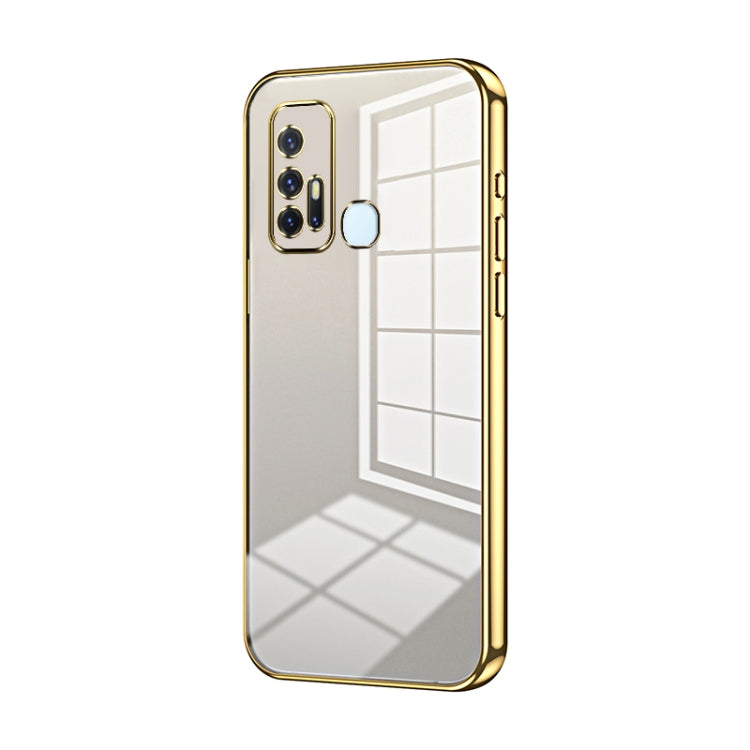 Transparent Plating Fine Hole Phone Case, Series 23