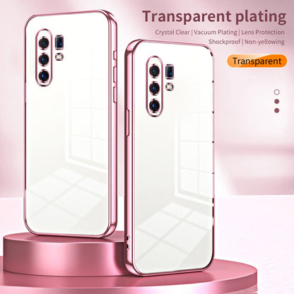 Transparent Plating Fine Hole Phone Case