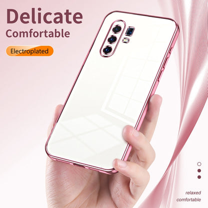 Transparent Plating Fine Hole Phone Case