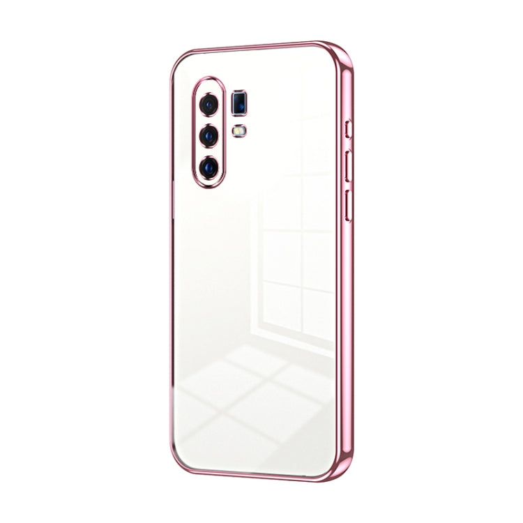 Transparent Plating Fine Hole Phone Case