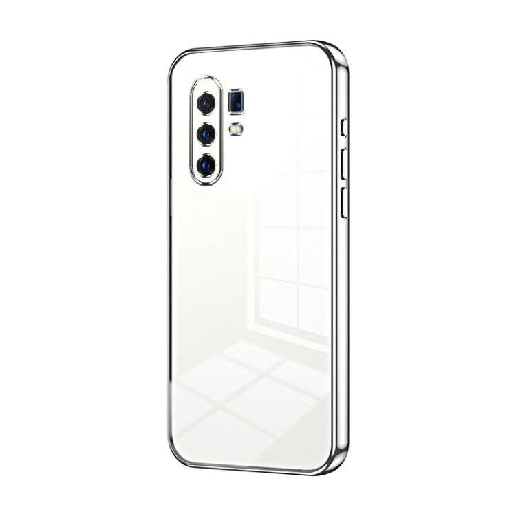 Transparent Plating Fine Hole Phone Case