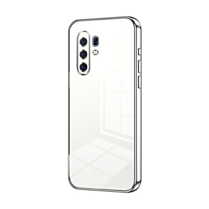 Transparent Plating Fine Hole Phone Case