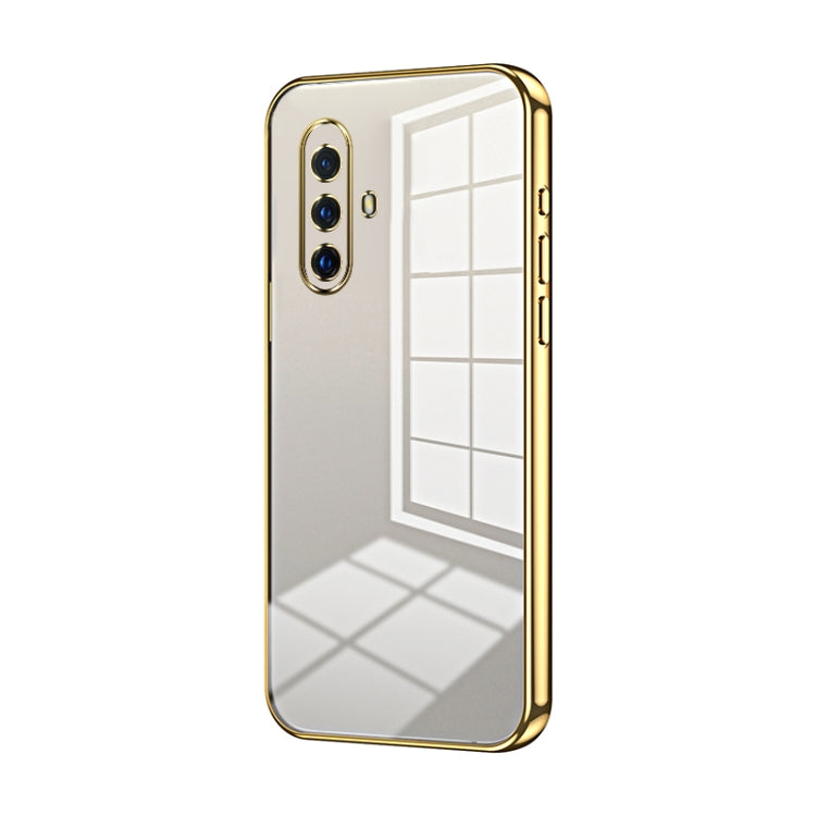 Transparent Plating Fine Hole Phone Case