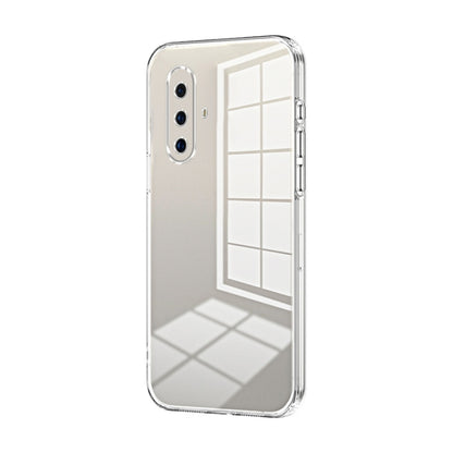 Transparent Plating Fine Hole Phone Case