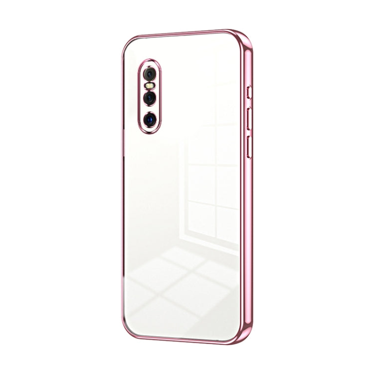 Transparent Plating Fine Hole Phone Case