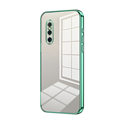 Transparent Plating Fine Hole Phone Case