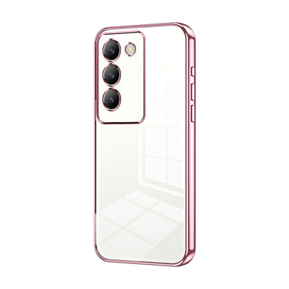 Transparent Plating Fine Hole Phone Case, Series 15