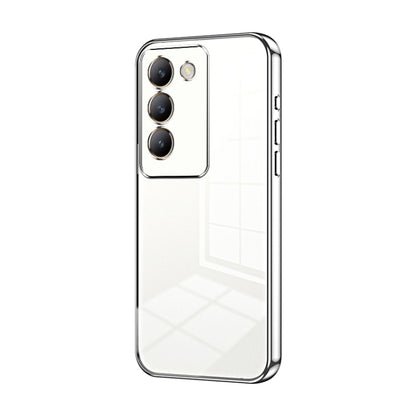 Transparent Plating Fine Hole Phone Case, Series 15