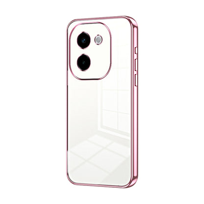 Transparent Plating Fine Hole Phone Case, Series 14