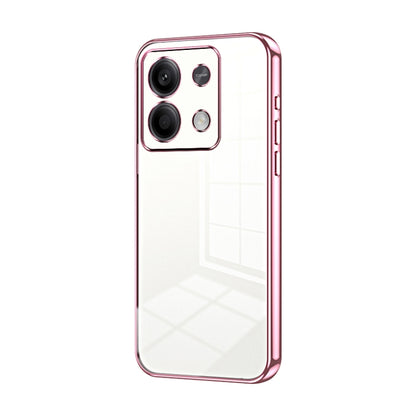 Transparent Plating Fine Hole Phone Case