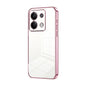 Transparent Plating Fine Hole Phone Case