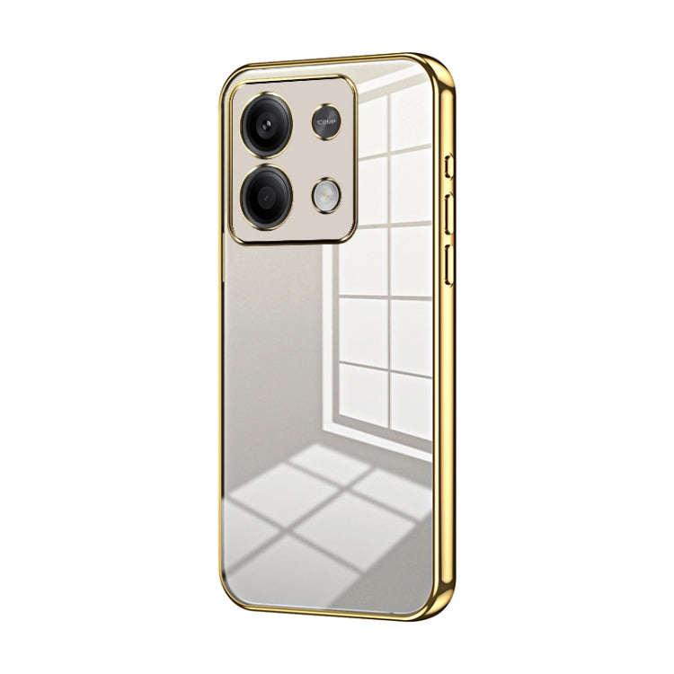Transparent Plating Fine Hole Phone Case
