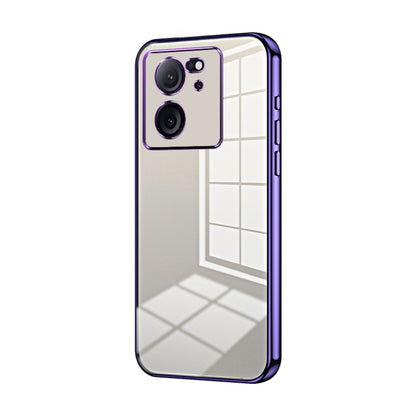 Transparent Plating Fine Hole Phone Case, Series 13