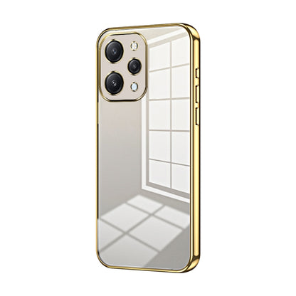 Transparent Plating Fine Hole Phone Case