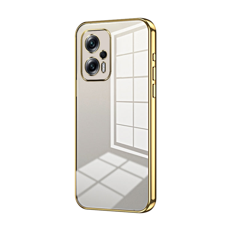 Transparent Plating Fine Hole Phone Case, Series 14