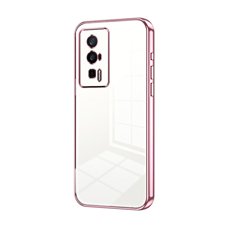 Transparent Plating Fine Hole Phone Case, Series 10