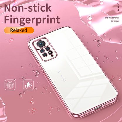 Transparent Plating Fine Hole Phone Case