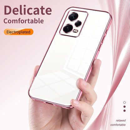 Transparent Plating Fine Hole Phone Case