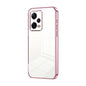 Transparent Plating Fine Hole Phone Case