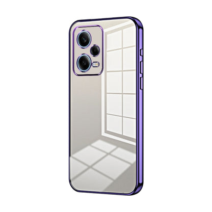 Transparent Plating Fine Hole Phone Case