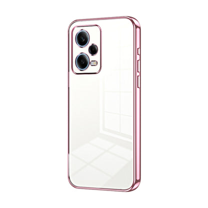 Transparent Plating Fine Hole Phone Case